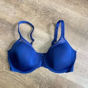 Bali Blue Lightly Lined T Shirt Bra Size 38D